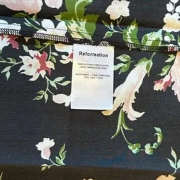 Reformation Frankie Silk Dress - Polina - Picture 8 of 9